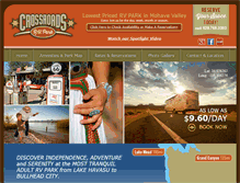 Tablet Screenshot of crossroadsrvspace.com